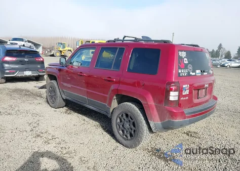 2016 Jeep Patriot Latitude z USA, uszkodzony, nr VIN 1C4NJRFB4GD646189